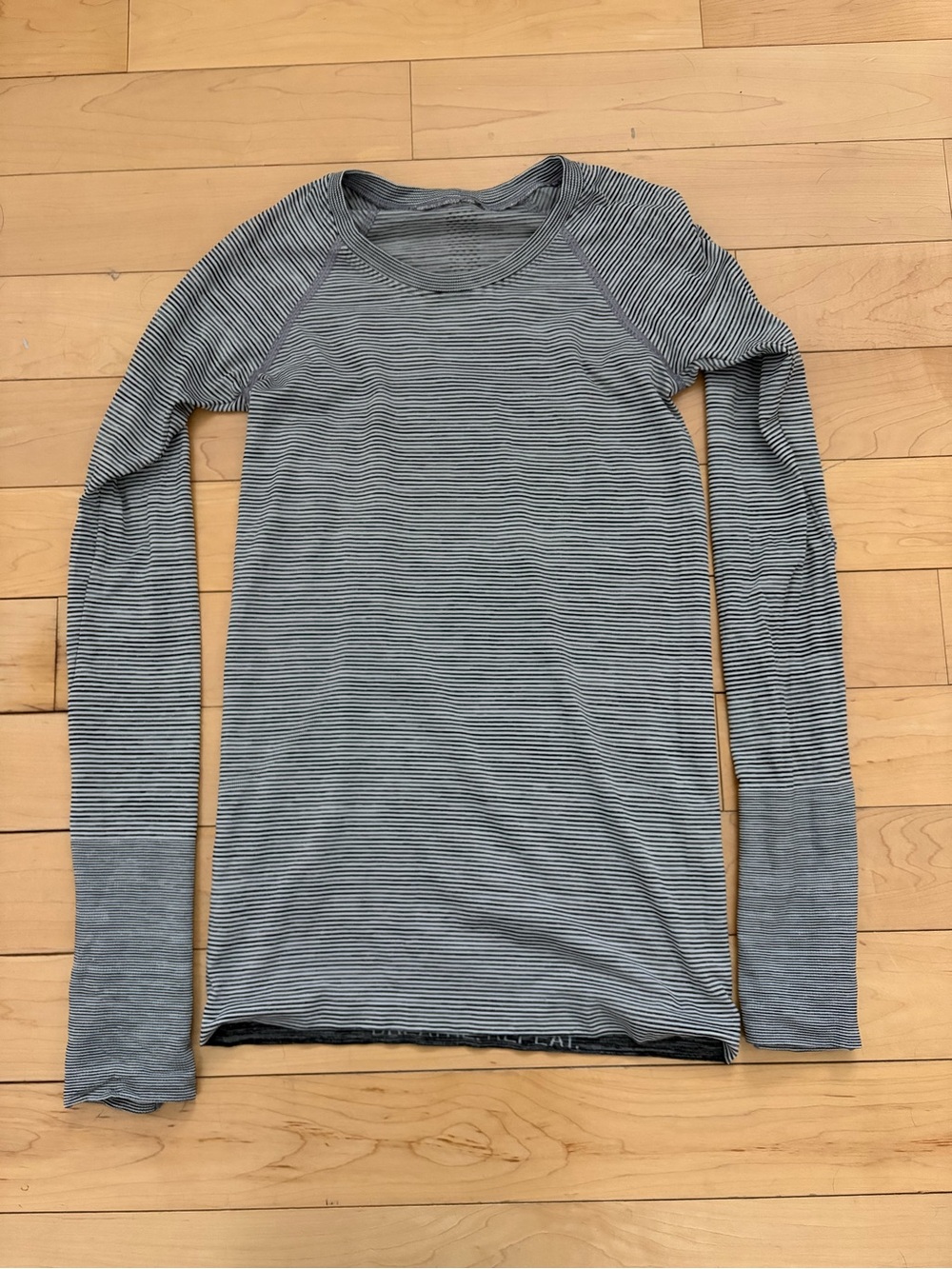 Lululemon Striped Swiftly Long Sleeve